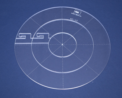 Quilting ruler  - Rings NP-K2