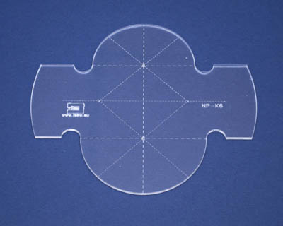 Quilting ruler  - Rings NP-K6