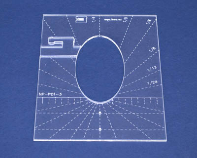 Quilting ruler  - Shape NP-P01-3