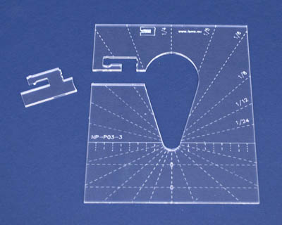 Quilting ruler  - Shape NP-P05-3