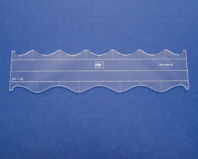 Quilting ruler  - Waves NP-V5