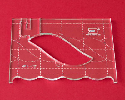 Quilting ruler  - Hems NP-C21