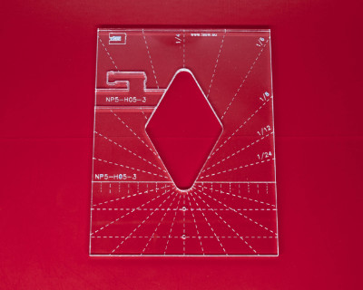 Quilting ruler  - Shape NP-H05-3