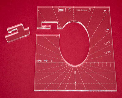 Quilting ruler  - Shape NP-P01-3