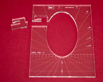 Quilting ruler  - Shape NP-P01-4