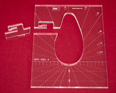 Quilting ruler  - Shape NP-P02-4