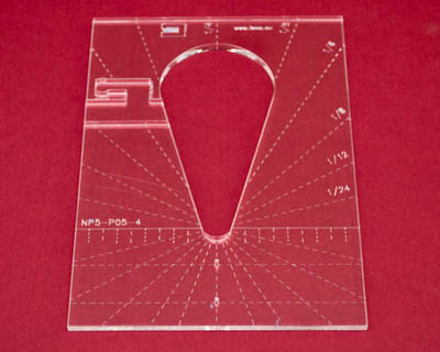 Quilting ruler  - Shape NP-P05-4