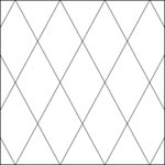 Quilting ruler  - Shape NP-H05-3 Usage examples 