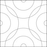 Quilt lineal  - Kreise NP-K1 Anwendungsbeispiele