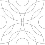 Quilting ruler  - Rings NP-K2 Usage examples 