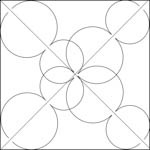 Quilt lineal  - Kreise NP-K5 Anwendungsbeispiele