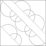 Quiltovací pravítko - Kruhy NP-K6 Příklady použití
