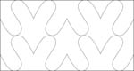 Quilt lineal  - Bordüre NP-M1 Anwendungsbeispiele