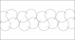 Quilting ruler  - Hems NP-M2 Usage examples 