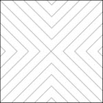 Quilting ruler  - Other shapes NP-R09 Usage examples 