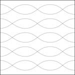 Quilting ruler  - Waves NP-V2 Usage examples 