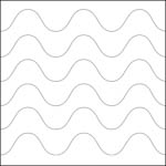 Quilting ruler  - Waves NP-V3 Usage examples 