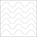 Quilting ruler  - Waves NP-V3 Usage examples 