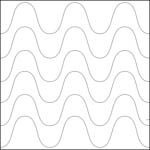 Quilting ruler  - Waves NP-V3 Usage examples 