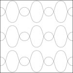 Quilting ruler  - Waves NP-V3 Usage examples 