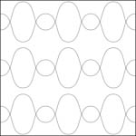 Quilting ruler  - Waves NP-V3 Usage examples 