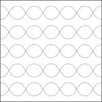 Quilting ruler  - Waves NP-V3 Usage examples 