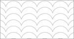 Quilting ruler  - Waves NP-V4 Usage examples 