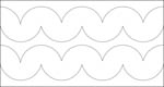 Quilting ruler  - Waves NP-V4 Usage examples 