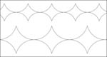 Quilting ruler  - Waves NP-V4 Usage examples 